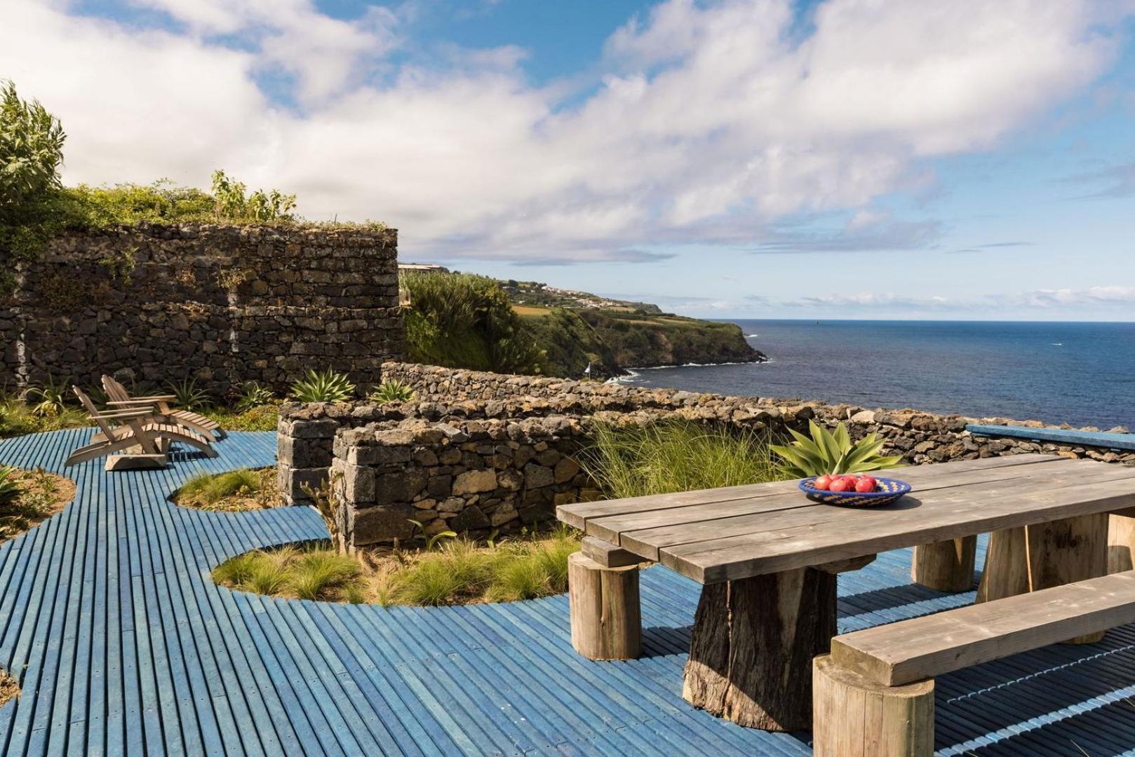 The Blue House Azores Capelas Extérieur photo