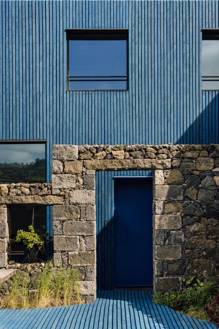 The Blue House Azores Capelas Extérieur photo